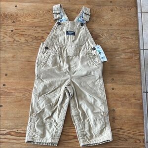 OshKosh B'gosh Kids Tan Overalls